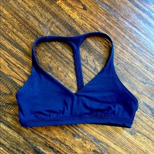 🍋 Women's Navy Blue Sports Bra